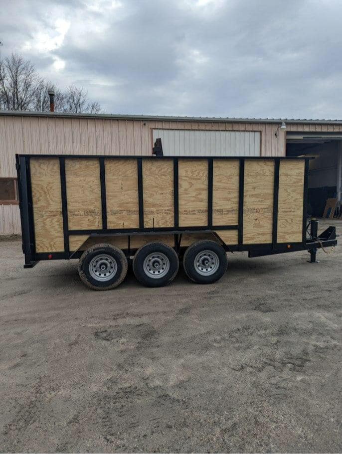 20-Yard Debris Trailer