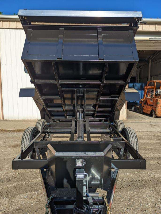 10-Yard Scissor Lift Dump Trailer