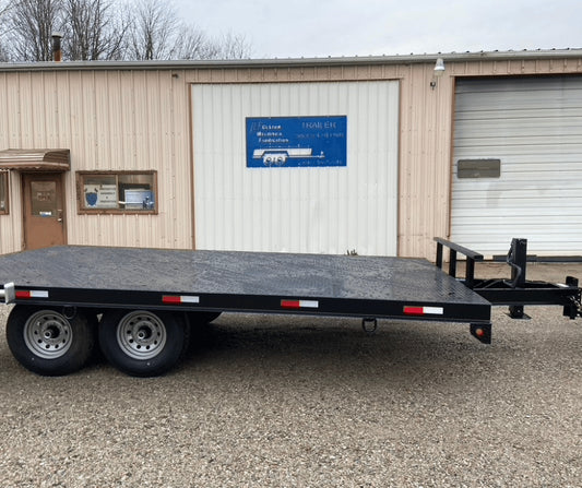 16’ x 8’ Flat Deck Trailer