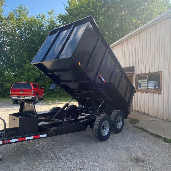 10-Yard Dual Cylinder Dump Trailer