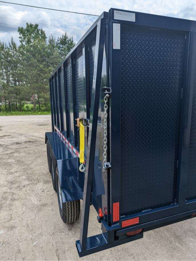 Standard-30 Yard Debris Trailer - Heavy-Duty for High-Capacity Jobs
