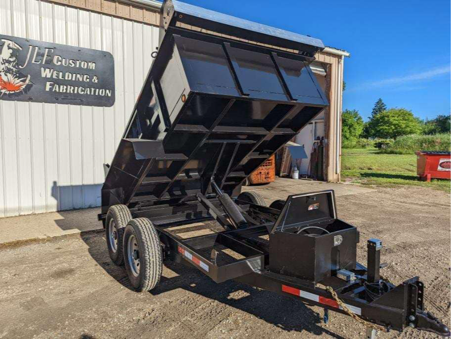 10-Yard Scissor Lift Dump Trailer