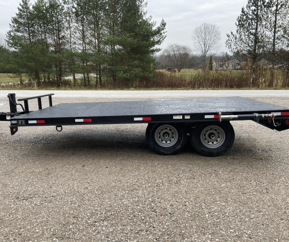 16β x 8β Flat Deck Trailer
