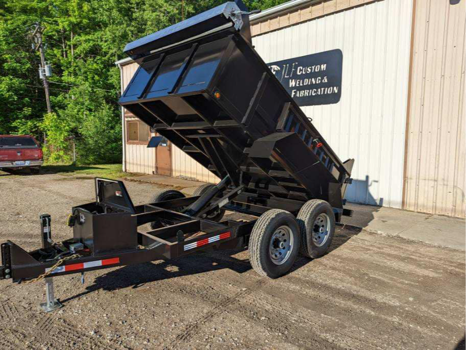 10-Yard Scissor Lift Dump Trailer