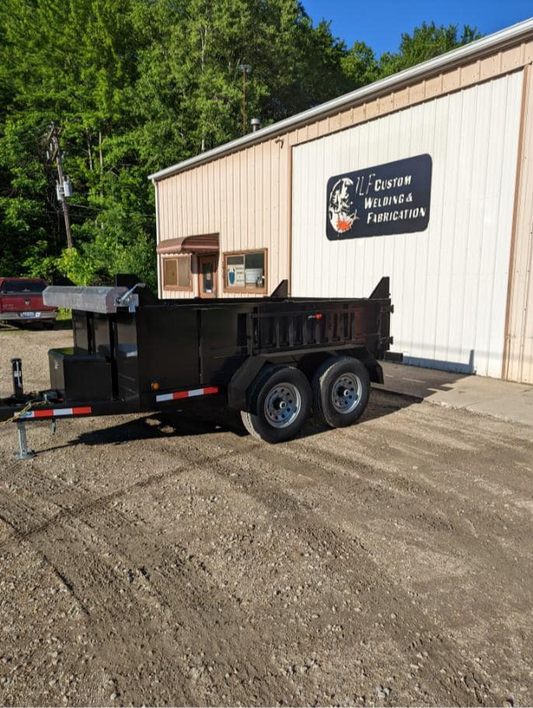 10-Yard Scissor Lift Dump Trailer