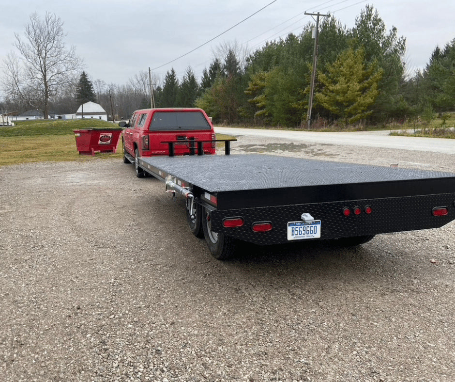 16β x 8β Flat Deck Trailer