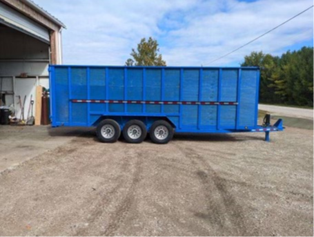 30-Yard Debris Trailer
