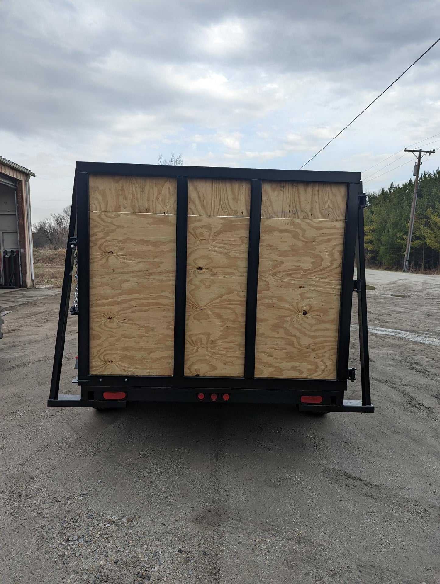 20-Yard Debris Trailer