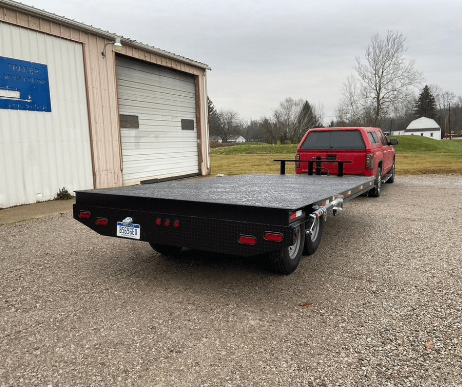16β x 8β Flat Deck Trailer