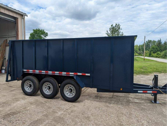 Standard-30 Yard Debris Trailer - Heavy-Duty for High-Capacity Jobs